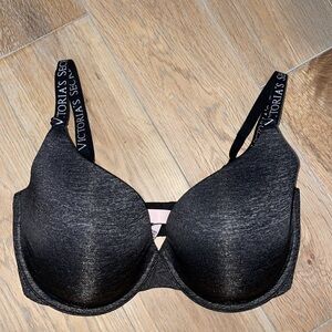 Victorias Secret perfect shape heather grey bra 32DDD